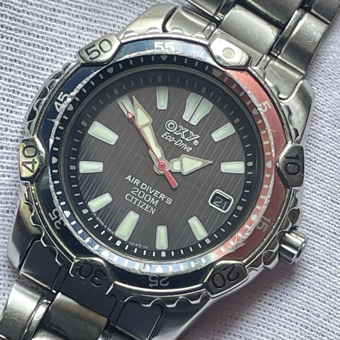 CITIZEN OXY ECO-DRIVE SOLAR 7872-L15413