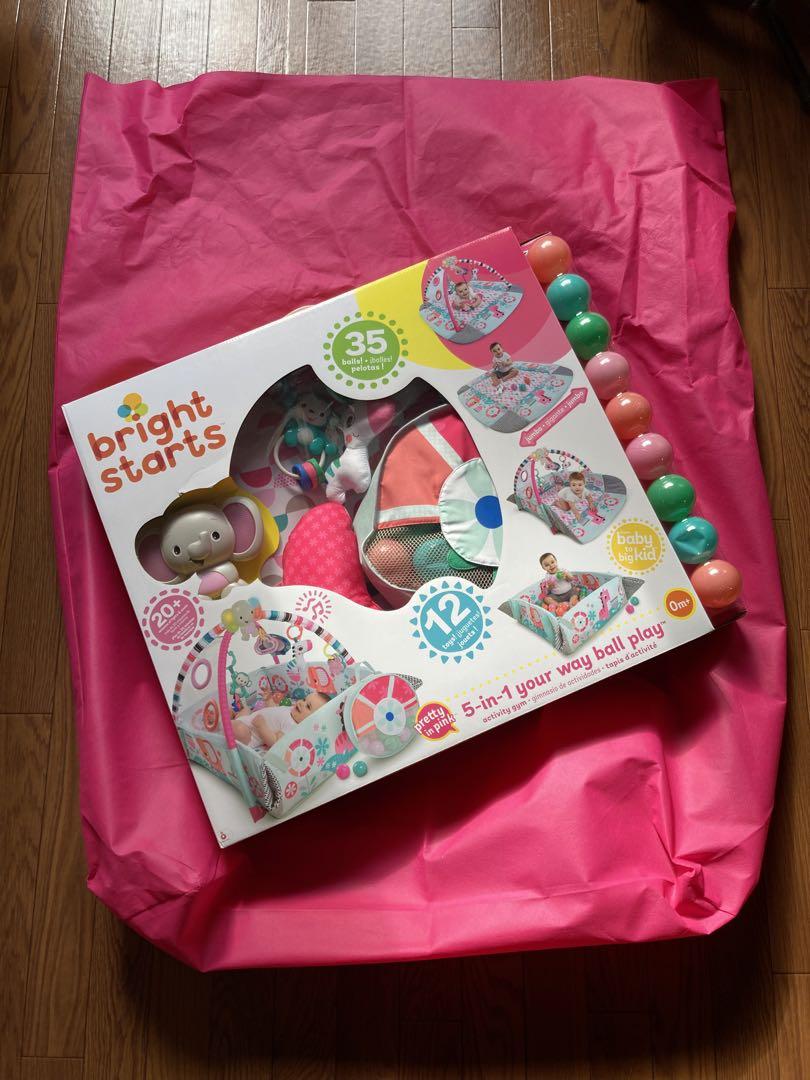 【新品・未開封】Bright Starts 5-in-1 ボール・プレイジム