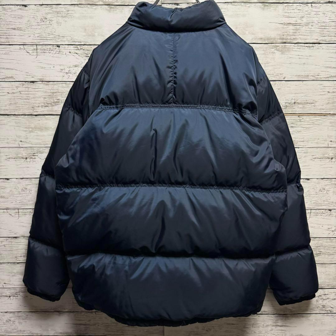 438a【美品】ナイキ　刺繍ロゴ　ワンポイント　希少なXL　ダウンジャケット