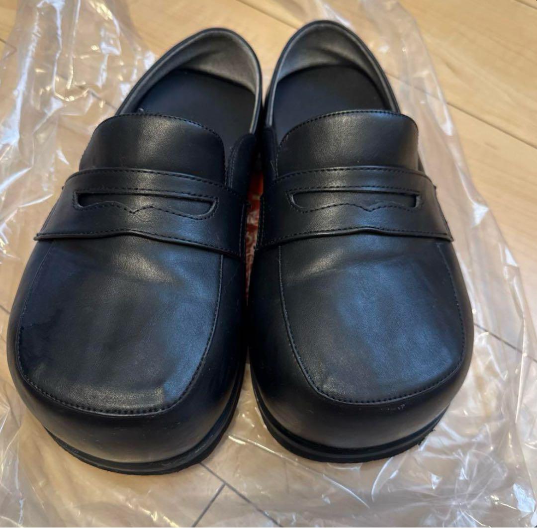 新品試履きのみ】フィンコンフォート千鳥牛革サボ35＊クロッグ
