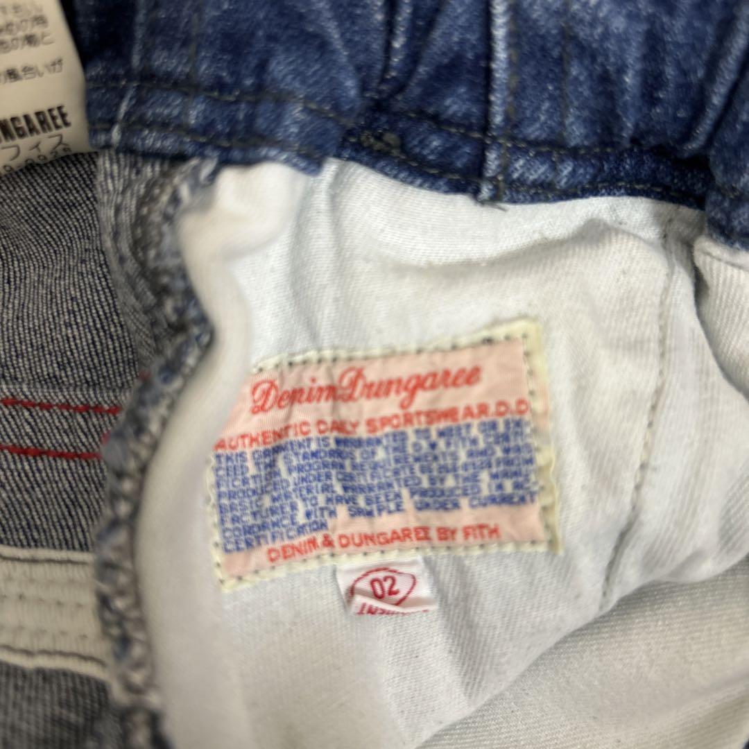 【denim&dungaree】02 ストレッチデニム イージーPN