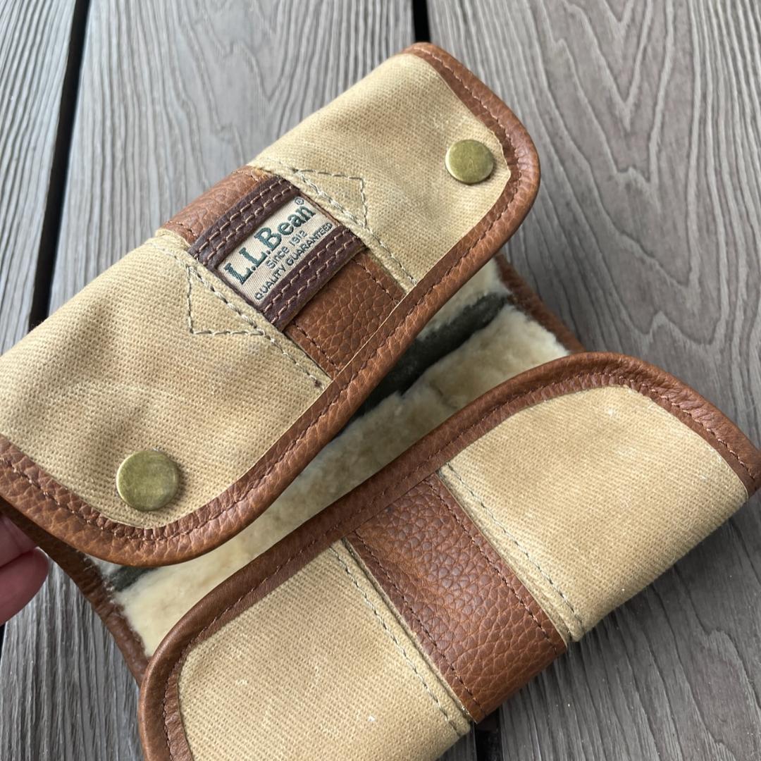L.L.Bean フライケース　フライウォレット　ムートン