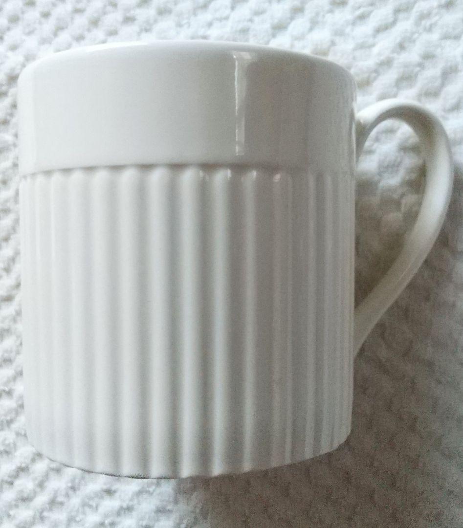 WEDGWOOD ペアカップ 新品 Fegwr-m40140454117 EDME エドミープレーン お得超激得
