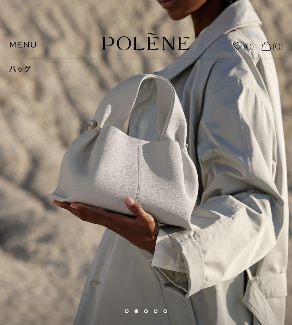 POLÈNE】NUMERO neuf ショルダーバッグ チョーク