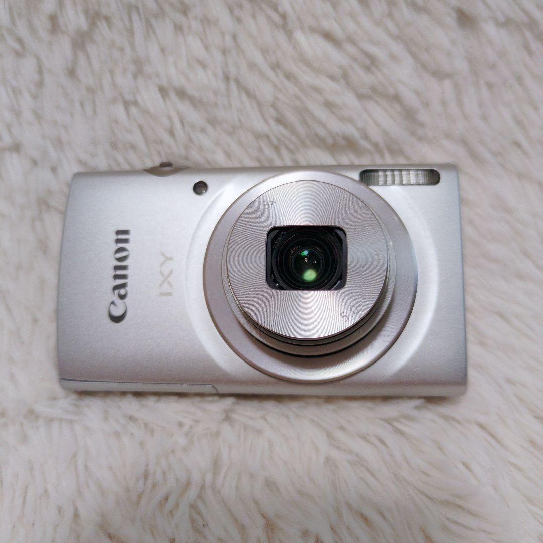 Canon キャノン コンパクトデジタルカメラ IXY200 シルバー コンデジ