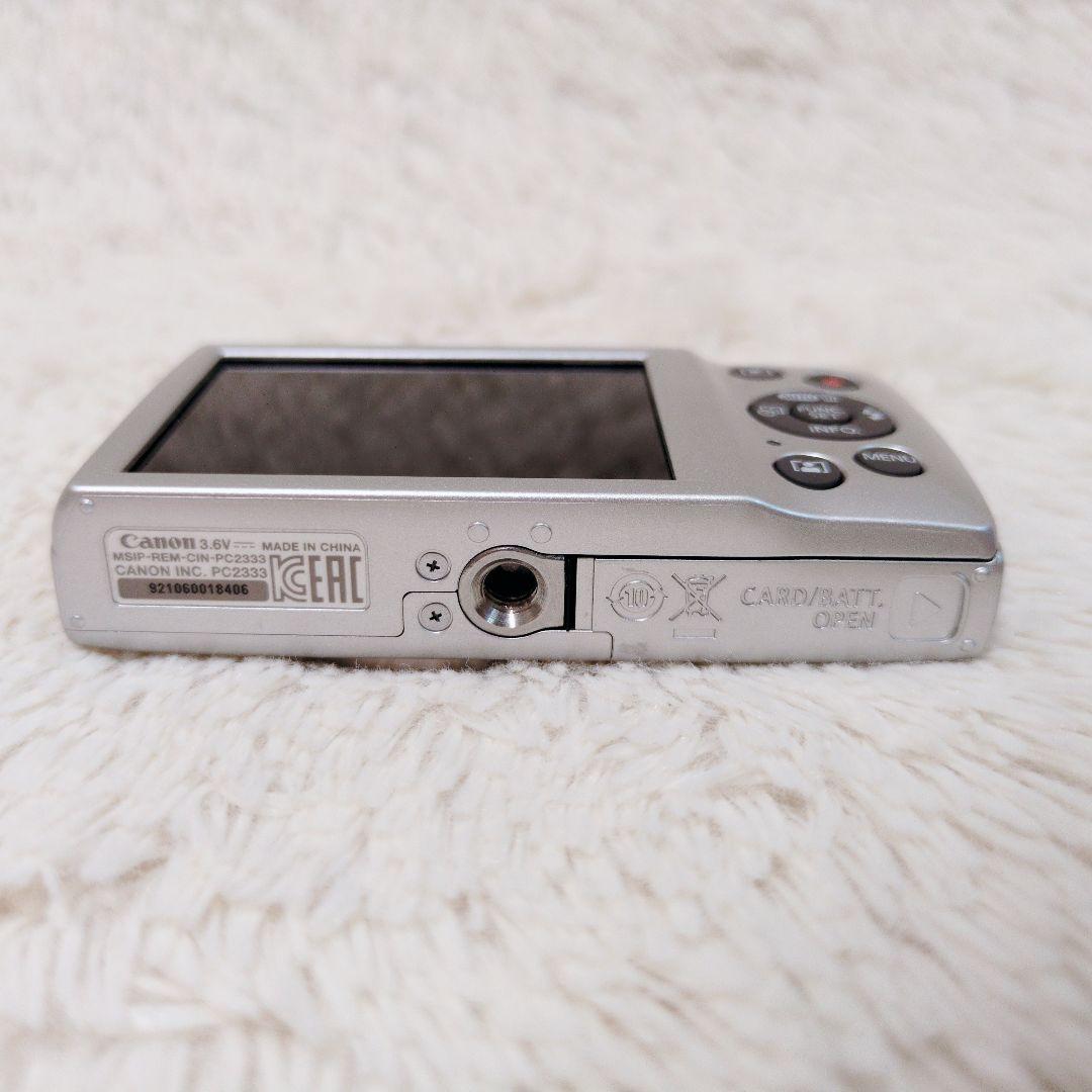 Canon キャノン コンパクトデジタルカメラ IXY200 シルバー コンデジ