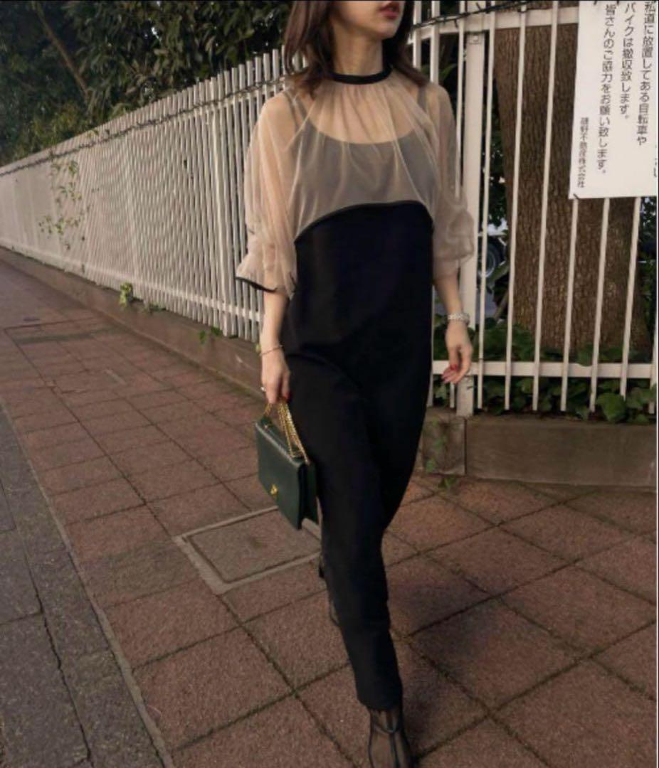 ワンピース Amerivintage MANY WAY TULLE VEIL DRESS S
