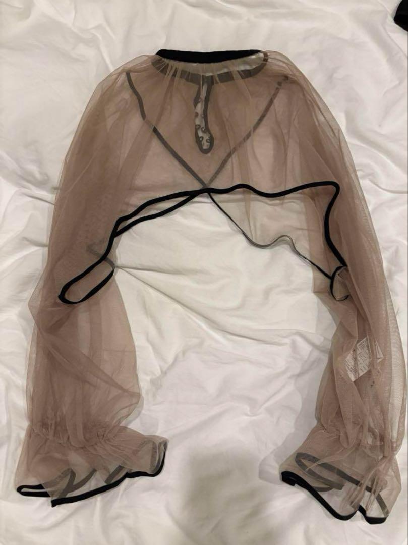 ワンピース Amerivintage MANY WAY TULLE VEIL DRESS S