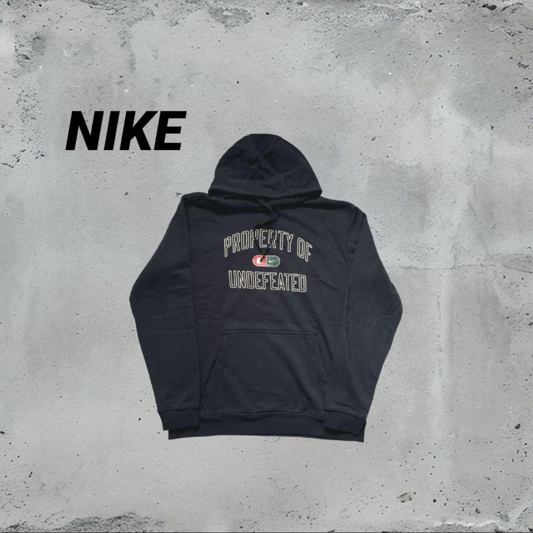 ☆即完売☆ NIKE × UNDEFEATED パーカー Lサイズ　ブラック