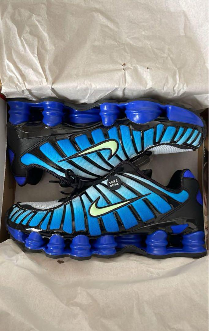 Nike Shox 青/黒 シューズ