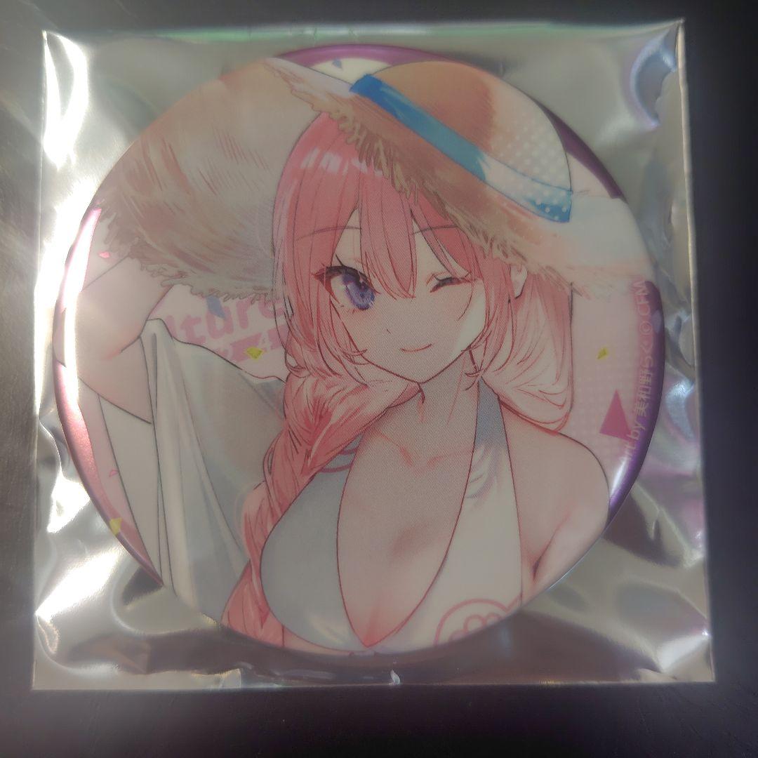 巡音ルカ ミク 39culture 2024 大きめ 缶バッジ 水着 - メルカリ