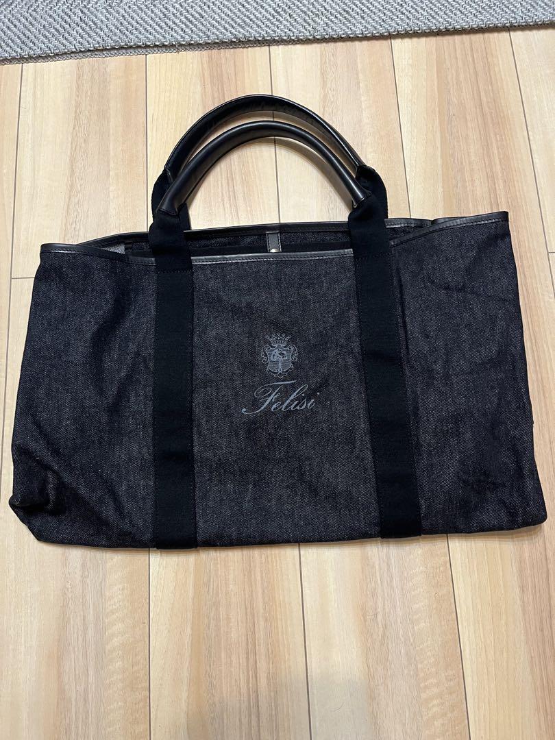 未使用フェリージ黒デニムトート完売品 未使用フェリージ黒デニムトート完売品