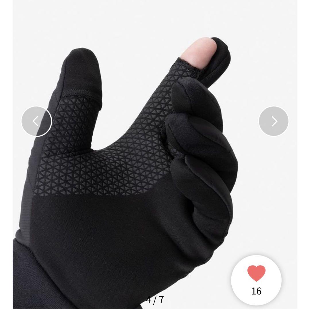 Amazon | [ザノースフェイス] レッドランプログローブ