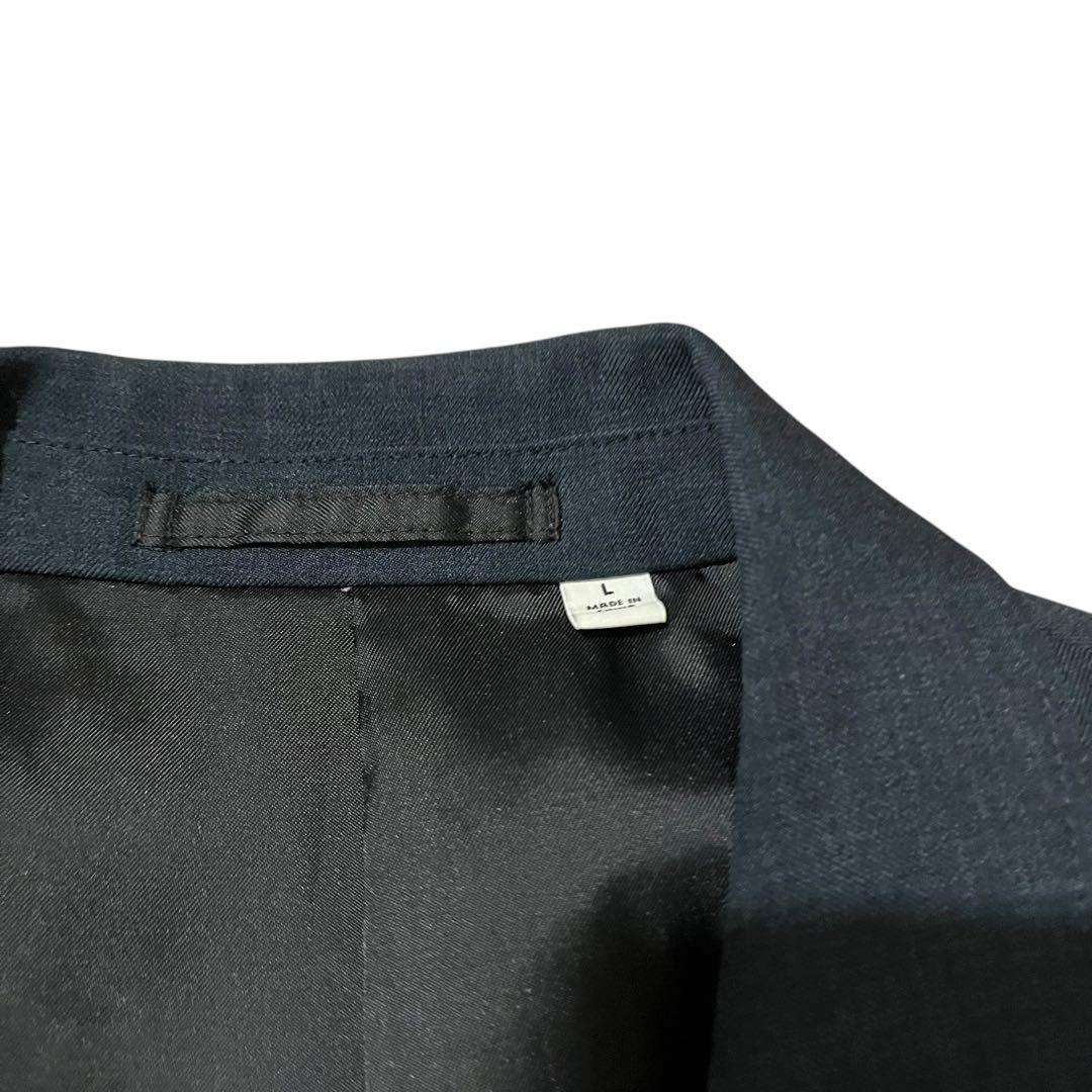 【美品】UNIQLO U ユニクロ スーツ セットアップネイビー L