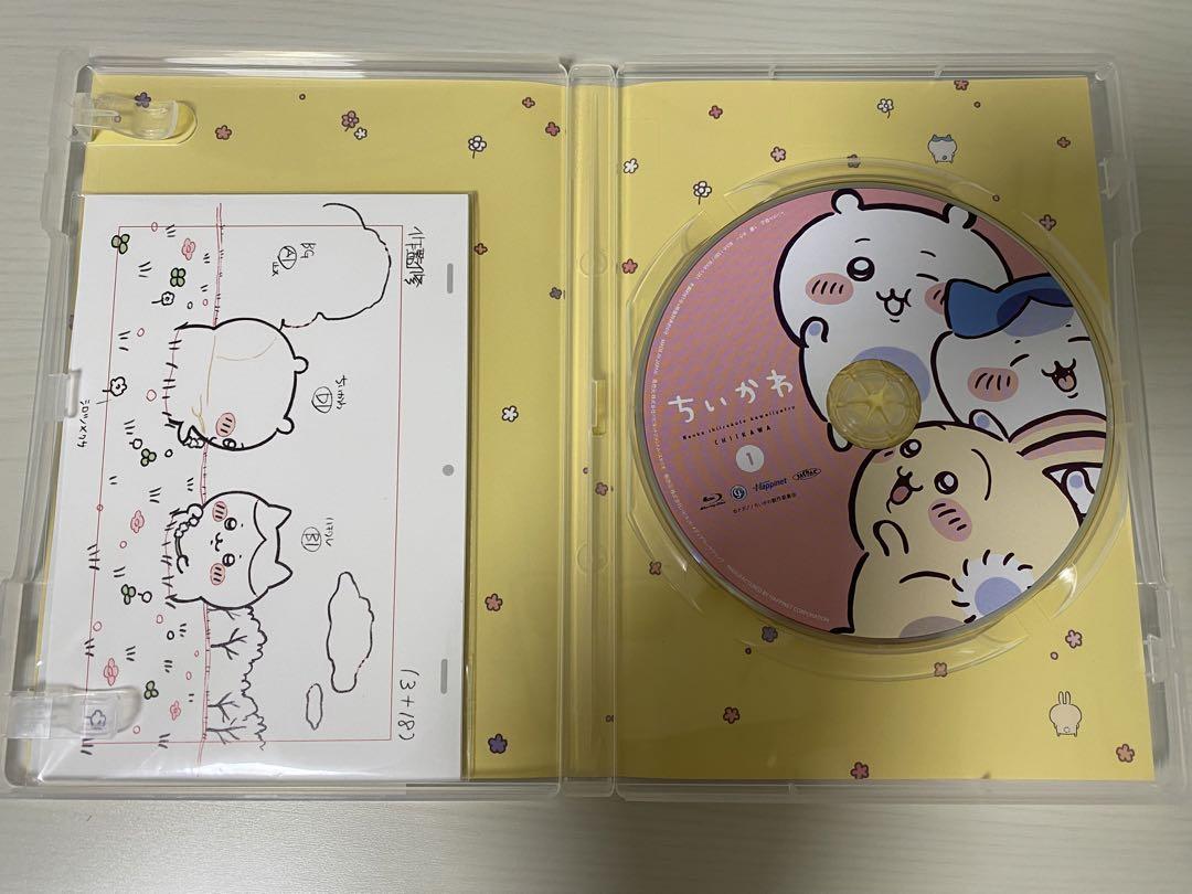 買取り実績  開封済み】ちいかわDVD豪華版①アクリルブロック&ポストカード アニメ
