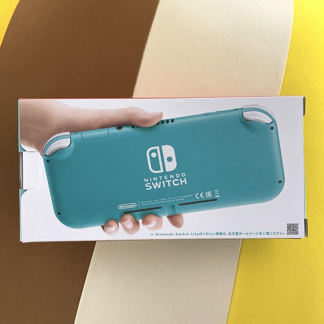 新品・未使用】Nintendo Switch Lite ターコイズ