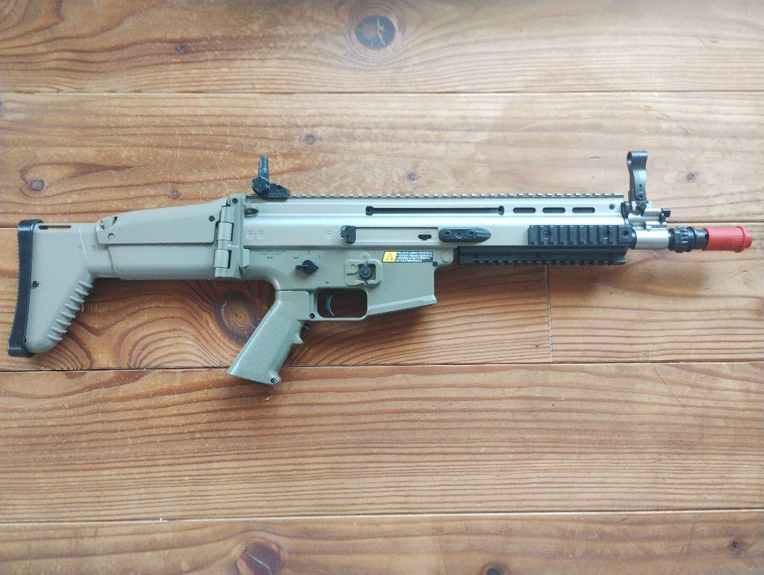 モーターの動作確認済み　SCAR-L CQC FDE ボーイズ電動ガン
