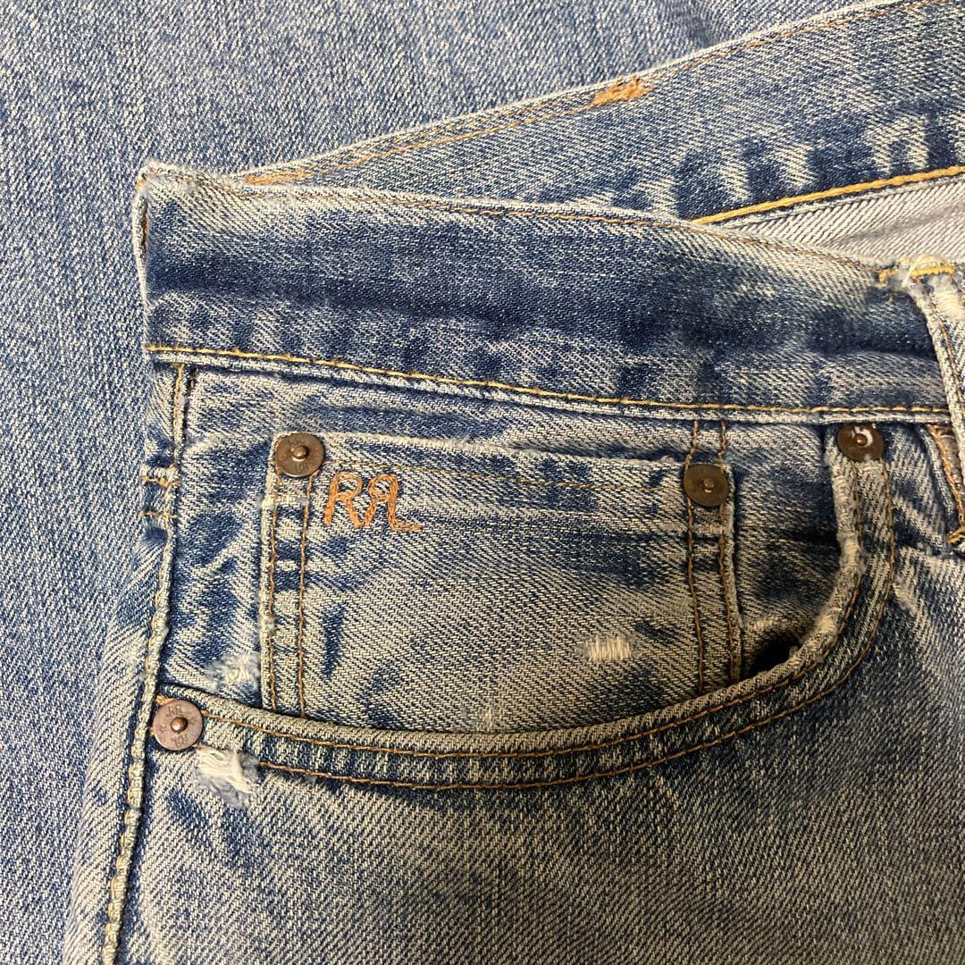 RRL ライトブルーデニム ストレート
