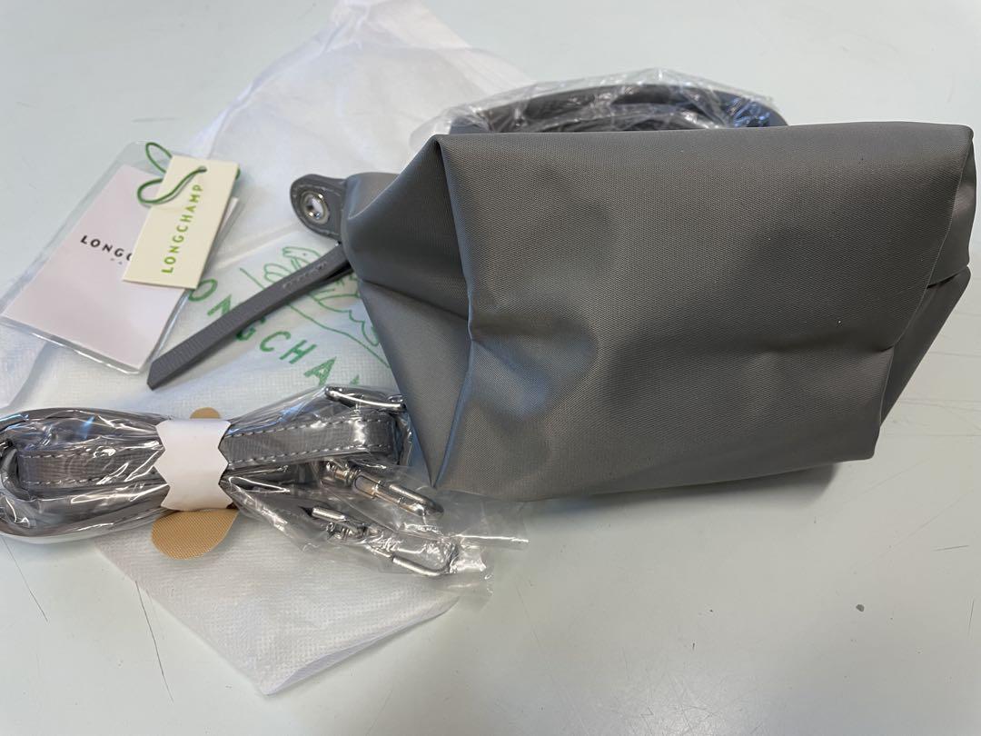LONGCHAMP グレー ハンドバッグ　S