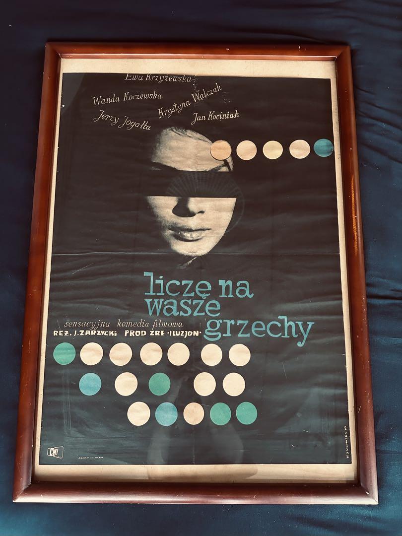 超貴重！　大型映画ポスター licze na Wasze grzechy