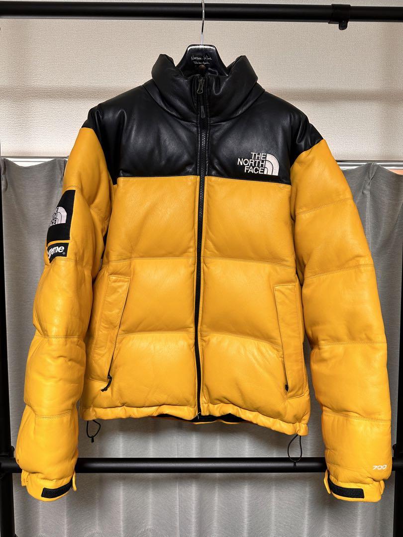 Supreme North Face Leather Nuptse ヌプシ - メルカリ