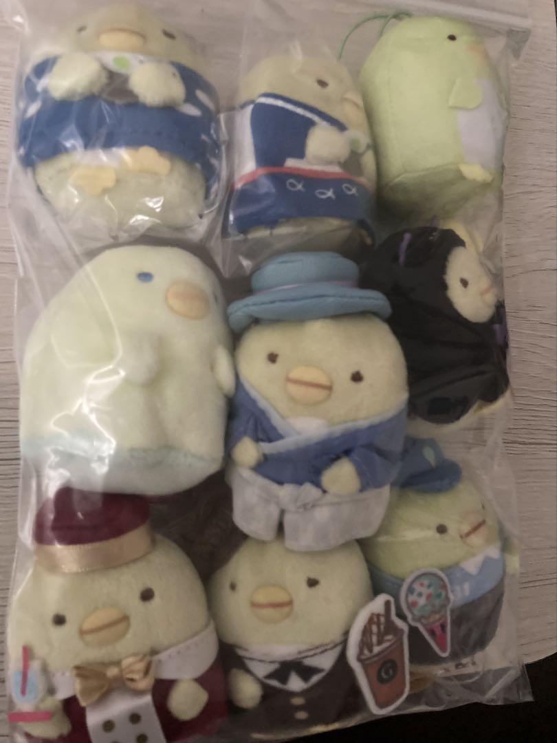 すみっコぐらし　ぺんぎん？　てのりぬいぐるみ 9個セット