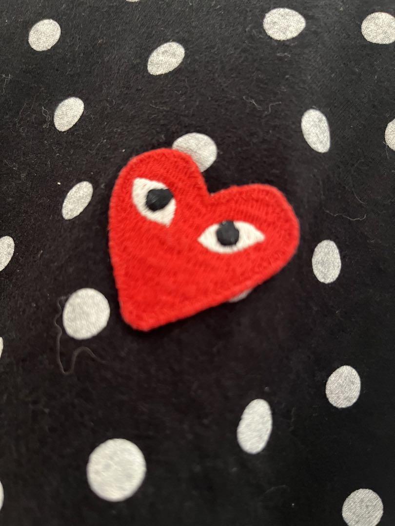 PLAY COMME des GARÇONS ドット柄 長袖Tシャツ