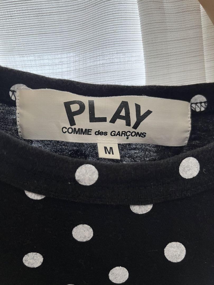 PLAY COMME des GARÇONS ドット柄 長袖Tシャツ