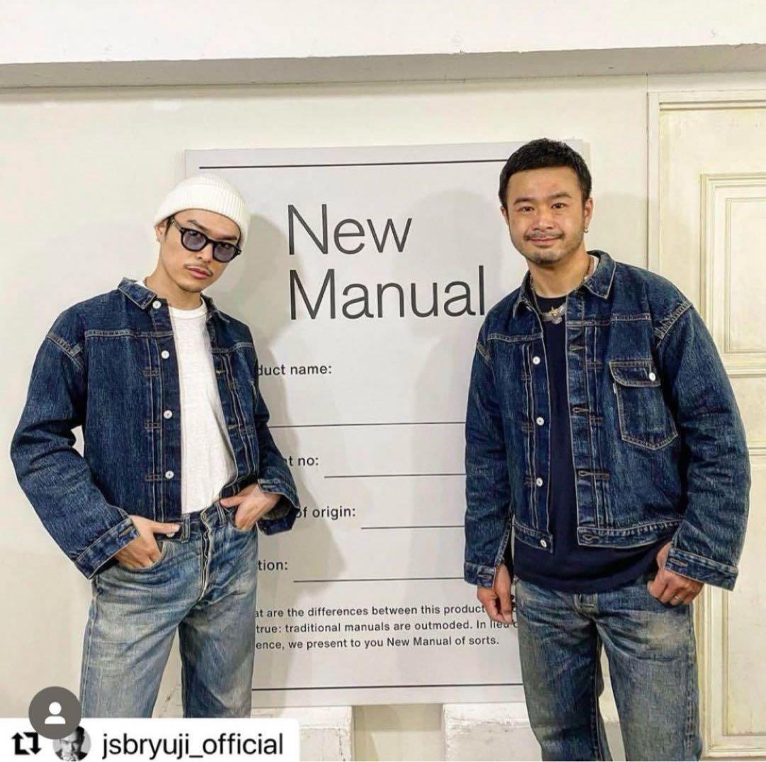New Manual 001 T-BACK DENIM JACKET 初期モデル - メルカリ New Manual 001 T-BACK DENIM JACKET 初期モデル - メルカリ