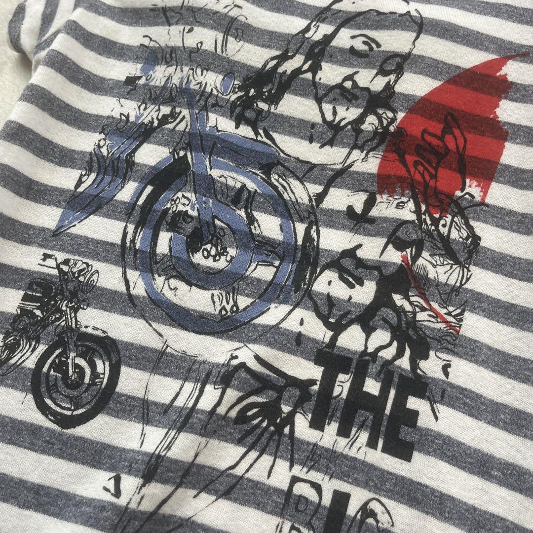 ヒステリックグラマー プリント ロングTシャツ チュニック