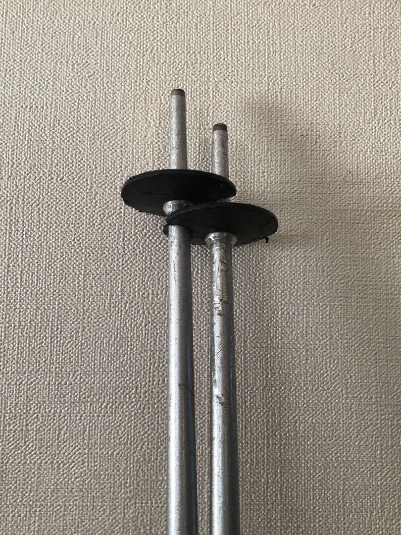 子供用スキー板 K2 ストック ブーツ2足セット