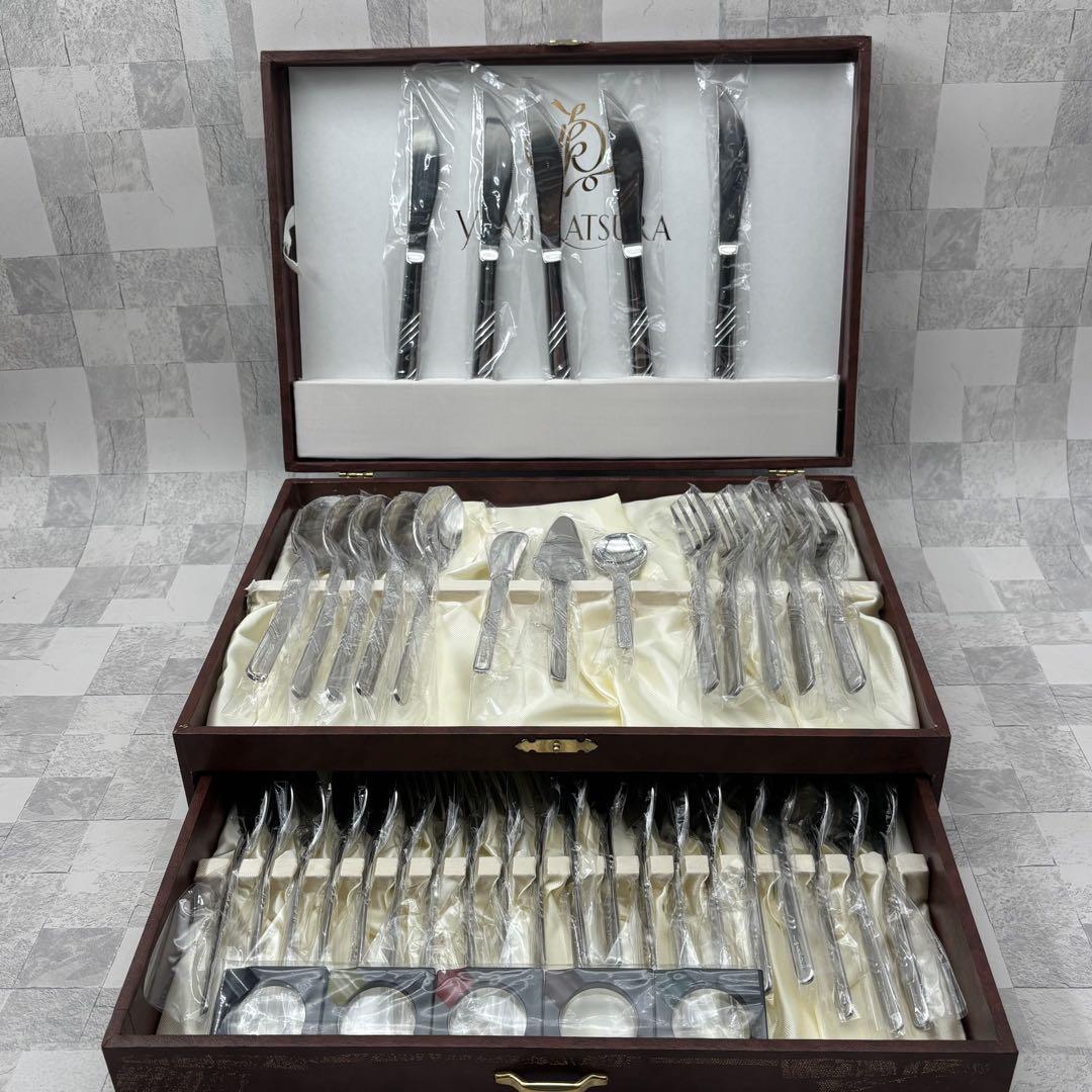 未使用品　カツラユミ　カトラリーセット　ディナーセット　18-10