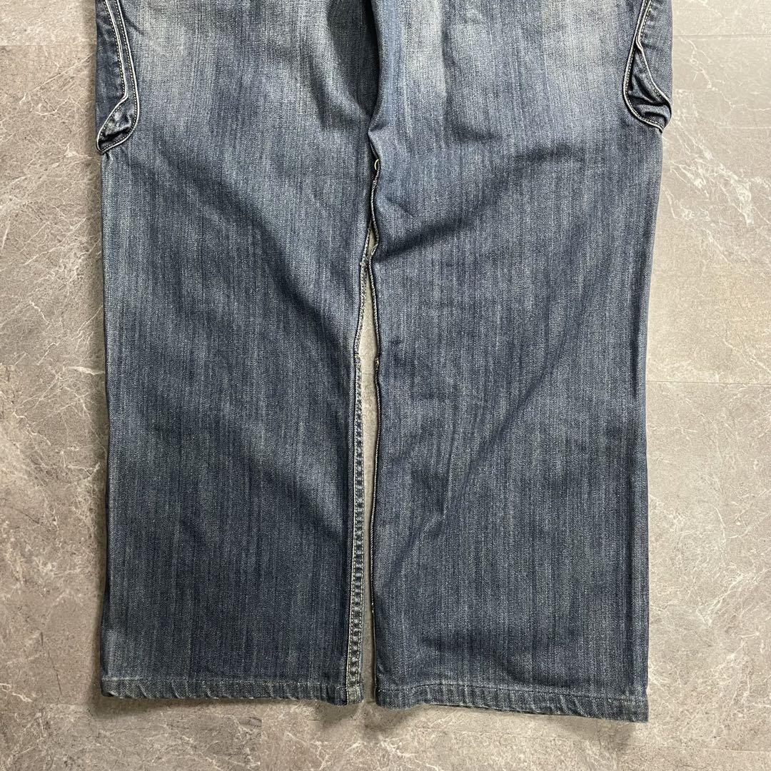 USED〈cargo denim pants y2k 切替 B系 HIPHOP〉