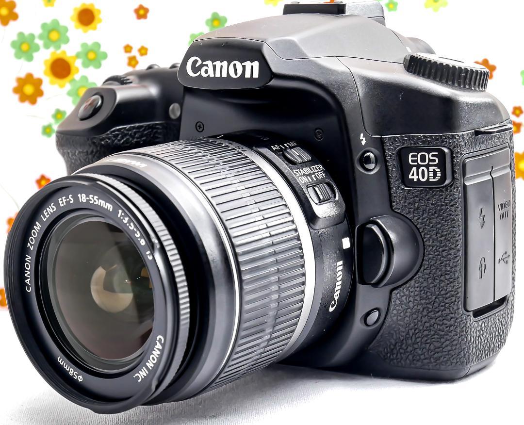 美品 キャノン Canon EOS 40D☆高画質・高性能！☆届いてすぐに使える