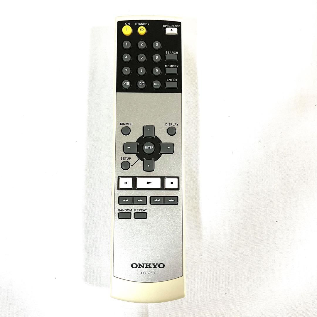 【希少】ONKYO CDプレーヤー 用 リモコン　RC-625C オンキヨー