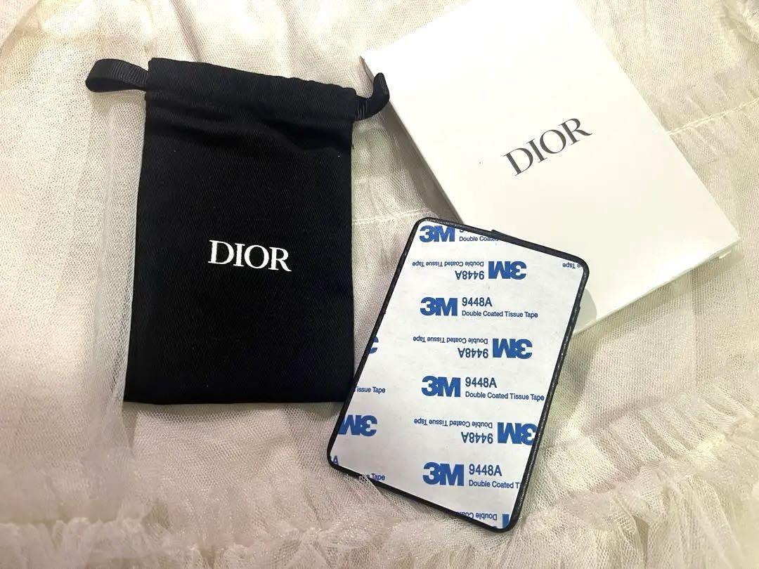 DIOR♡    2024ルージュディオールミラーカード型　ケース限定ノベルティ Dior 2024 ルージュディオールミラーカード型 ケース限定