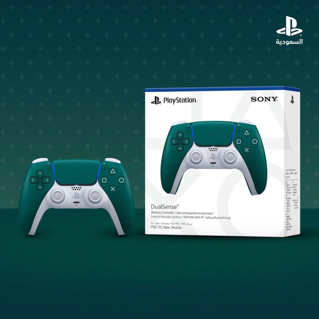 PS5 DualSenseサウジアラビア グリーンジュエル ナショナルデーPlayStation5