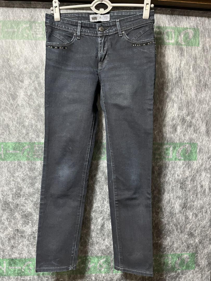 NORITA leather flare denim archive