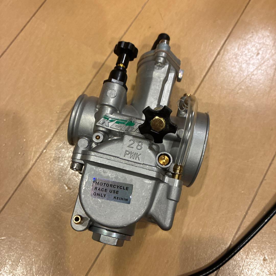 NSR50 NSR80 NS-1 ビックキャブレターPWK28 延長チョーク付 NSR50 NSR80 NS-1 ビックキャブレターPWK28 延長チョーク付