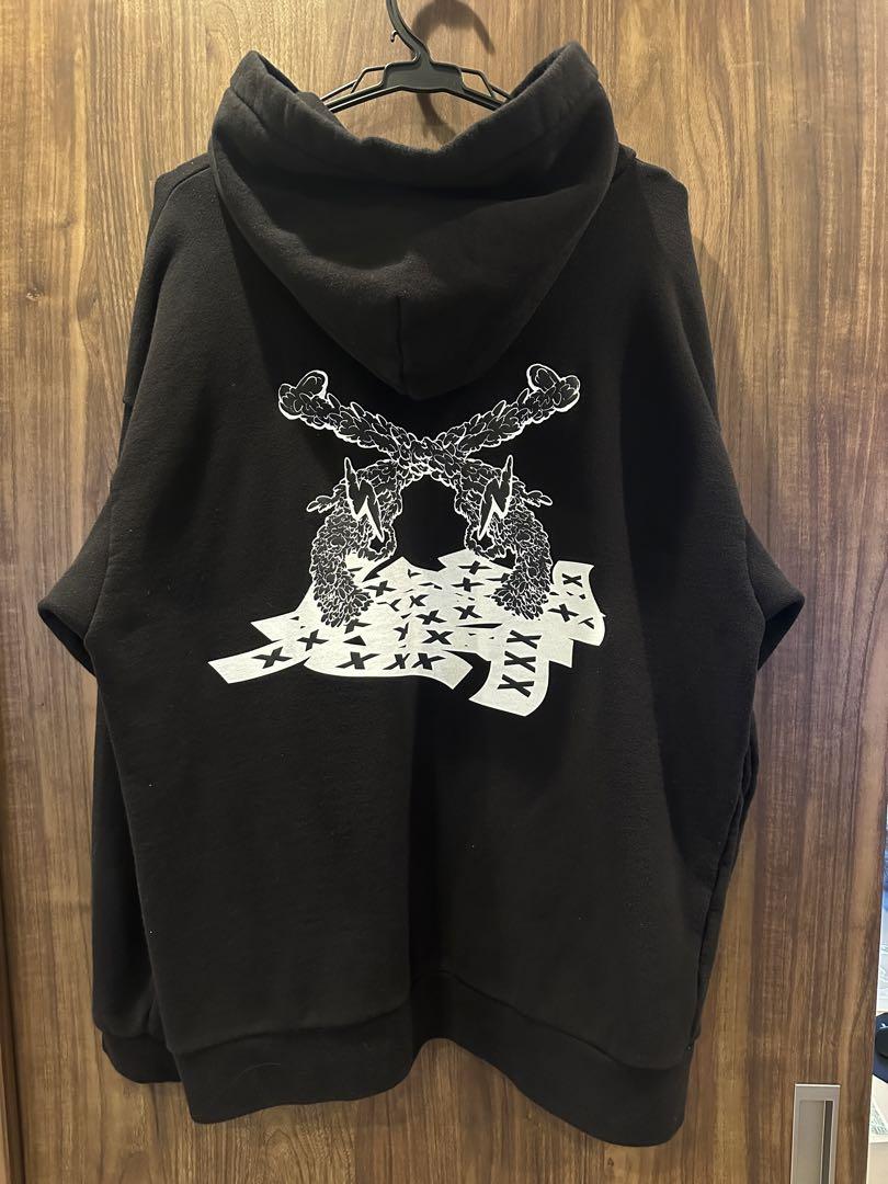 roarguns × GOD SELECTION XXX フーディー 黒 XL awardsandwinners.com