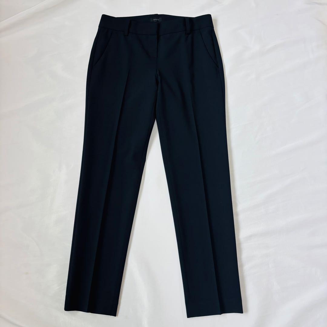 極美品 現行タグ Theory セットアップ ジャケット パンツ 0 紺色