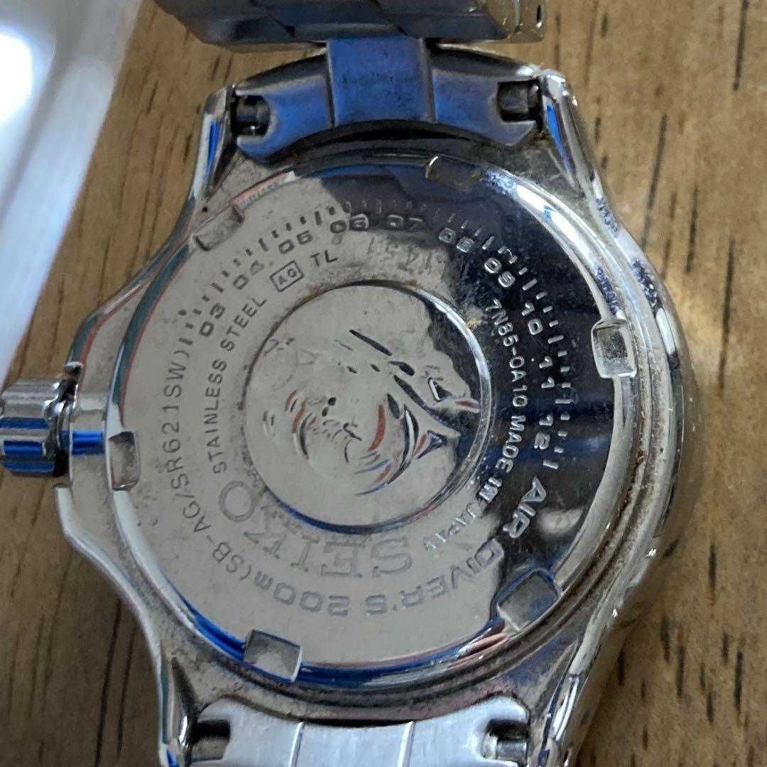 SEIKO SCUBA クォーツ ダイバーズ蓄光 7N35-7N85 - メルカリ