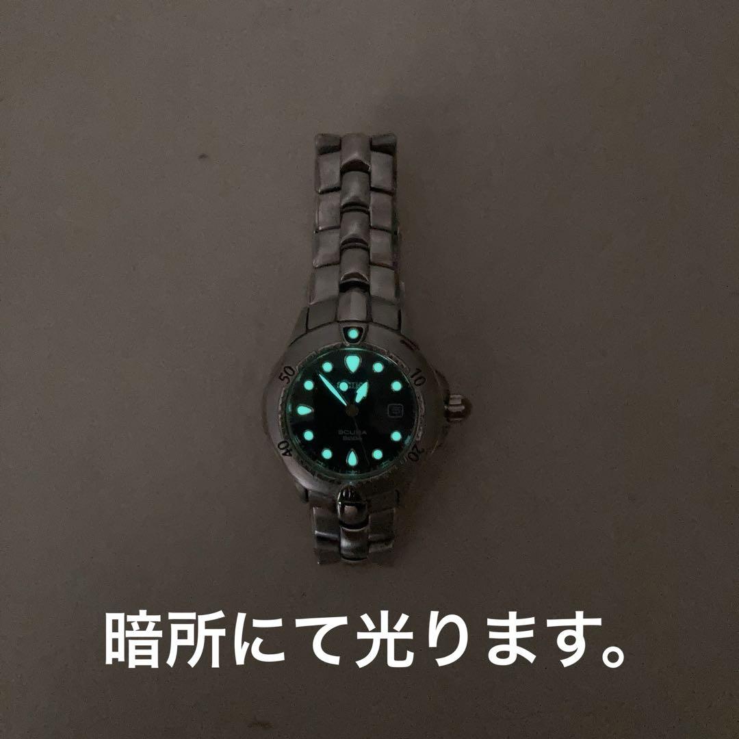 SEIKO SCUBA クォーツ ダイバーズ蓄光 7N35-7N85 - メルカリ