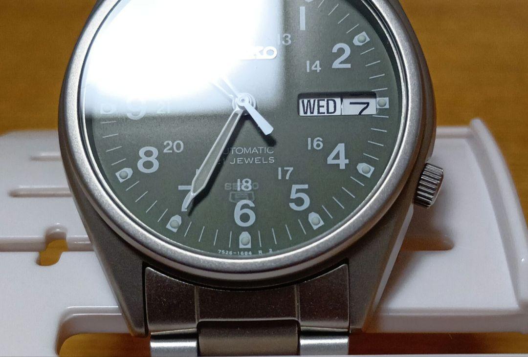☆SEIKO☆セイコー５腕時計　7S26-3060　自動巻き