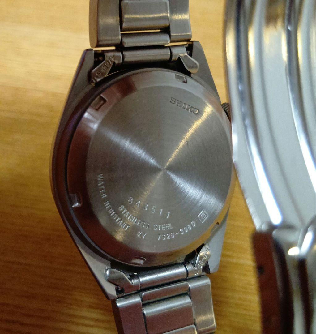 ☆SEIKO☆セイコー５腕時計　7S26-3060　自動巻き