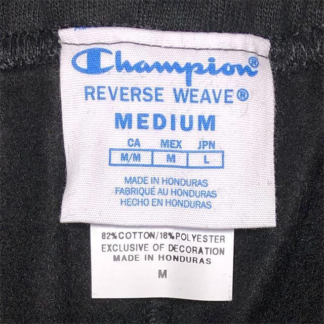 人気お買い得 新品M CHAMPION USモデル リバースウィーブ スウェット ブラック 3tpZ9-m40180887838 通販在庫