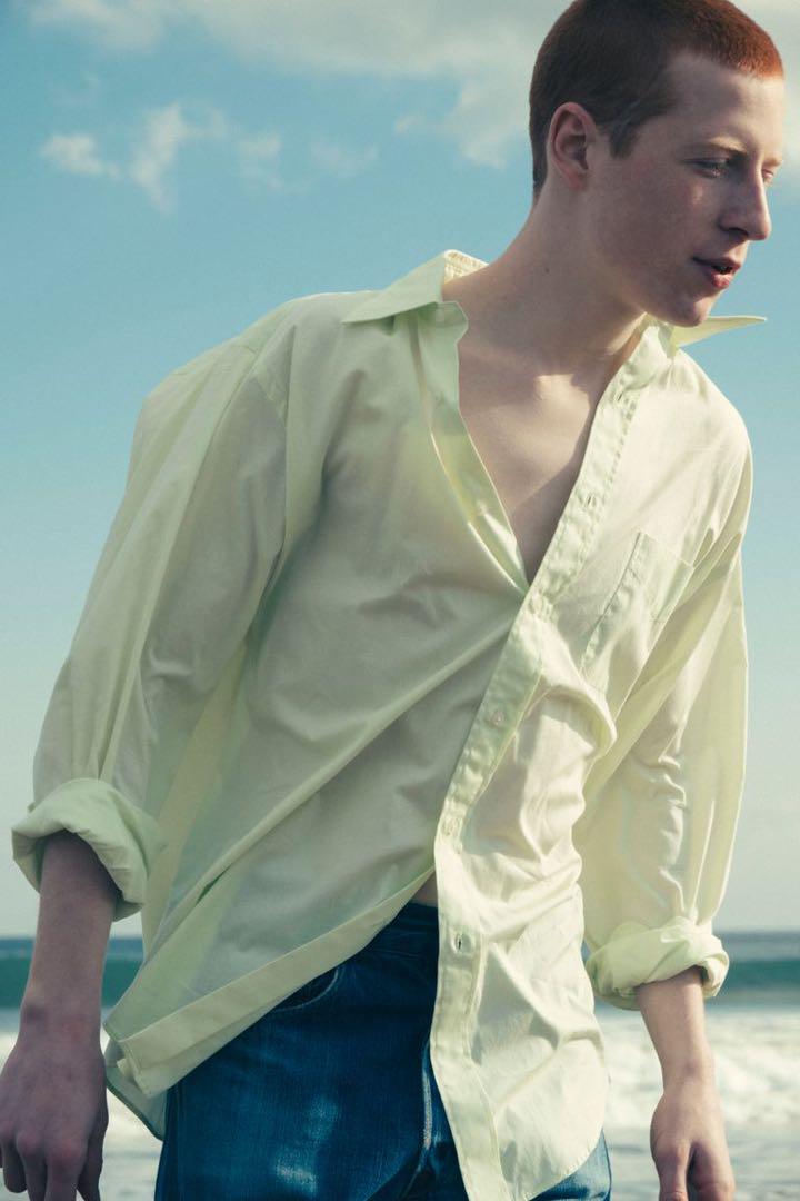 FOUNDOUR REGULAR COLLAR SHIRT シャツ