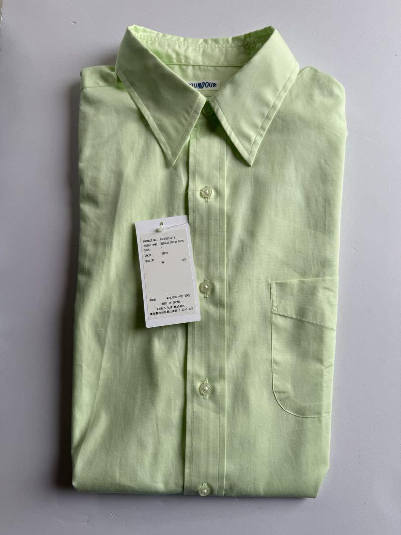 FOUNDOUR REGULAR COLLAR SHIRT シャツ