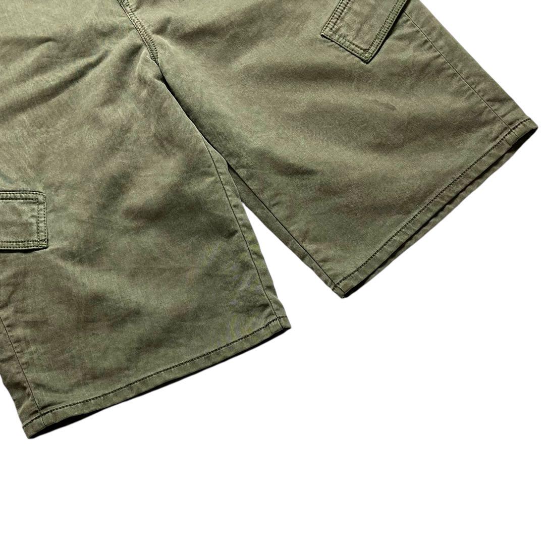美品　DIESELディーゼル　ハーフパンツ　カーキ　28 ストレッチ 233