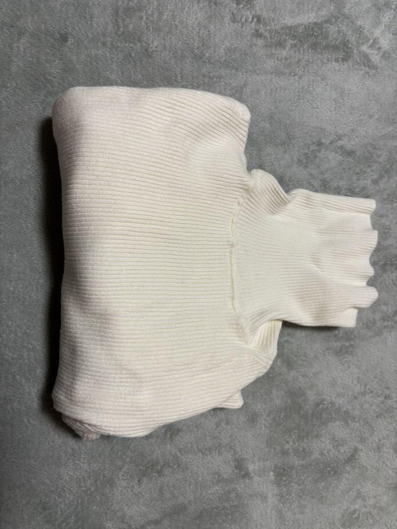 お値下げ！anuans カシミヤブレンドフィットリブニットプルオーバー